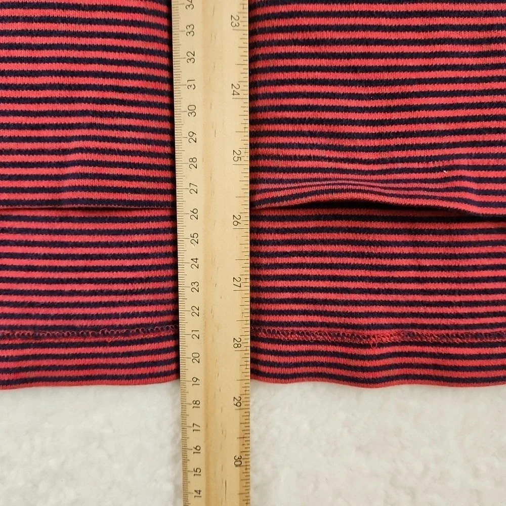 Vintage Polo Golf Ralph Lauren Shirt Men's XXL Red Black Stripes 1/4 Button Logo